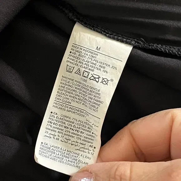 Old Navy PowerSoft Half Zip Athletic Dress Black Womens Medium - Picture 5 of 9